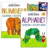 Eric Carle Activity Book Bundle - Coloring Book Set with Angry Birds Stickers & Party Favors