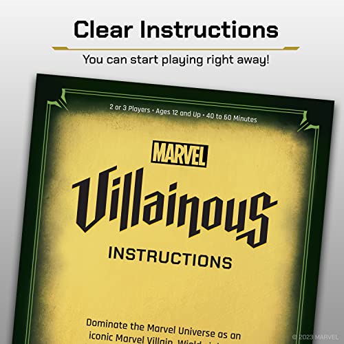 Marvel Villainous Twisted Ambitions juego de mesa miniatura 4