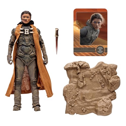 McFarlane Toys Dune: Part Two Chani 7-Inch Action Figure, Incredibly Detailed Fremen Warrior with Ultra Articulation - Image 4