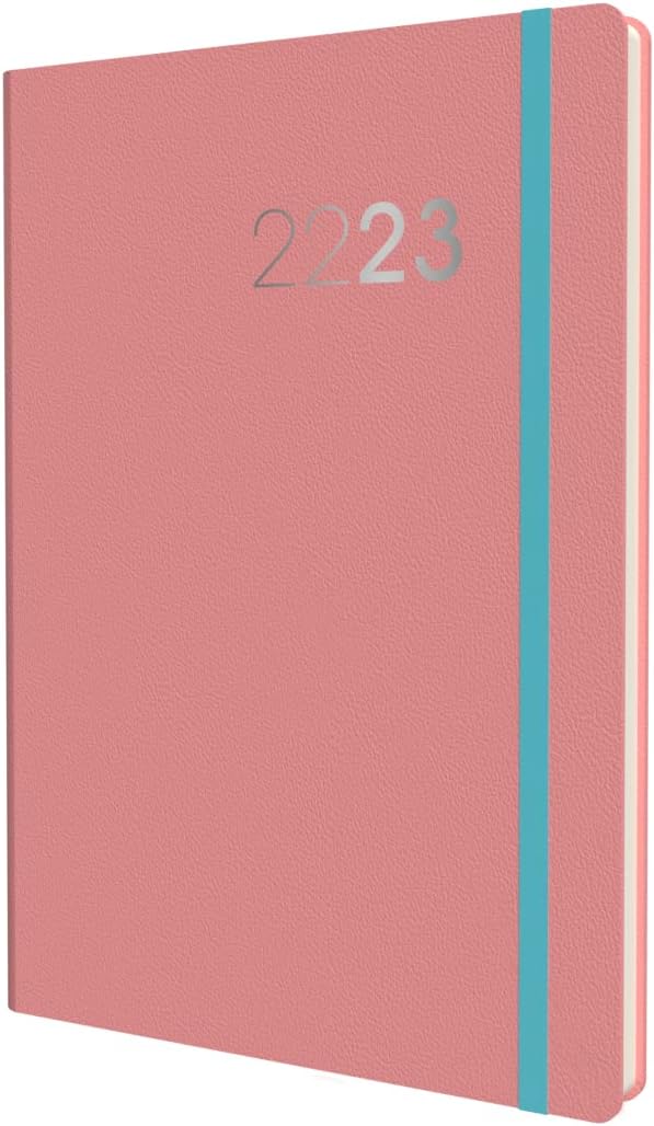 Collins Legacy A6 Week to View Mid Year 2022/2023 Blue