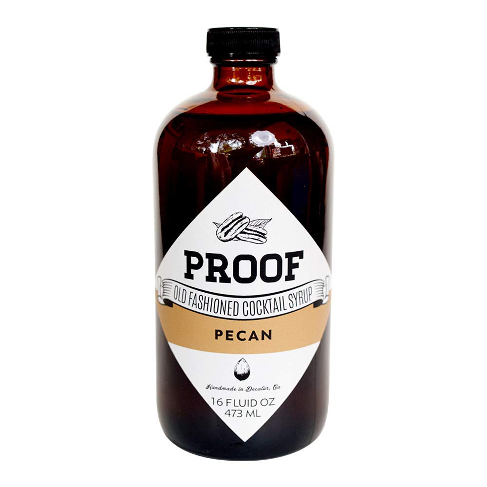 Proof Syrup Pecan Old Fashioned Cocktail Mixer (16 Ounces) | Makes 32 Cocktails | w/Real Bitters & O