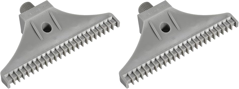 METALLIXITY Flat Nozzle 60mm/2.36" 1Pcs, ABS G1/4" Male Thread Wind Jet Air Blowing Nozzle - for Air Compressor Dust Removal, Gray