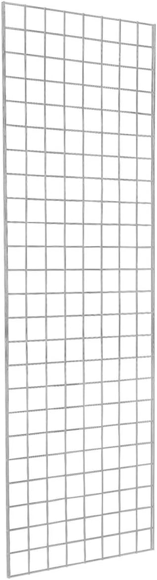 Universal Display GW26W Grid Panel, 2' W x 6' L, White, 3 Piece