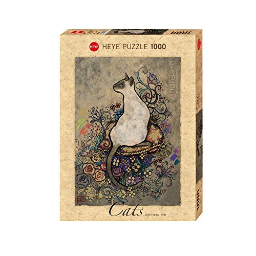 Preisvergleich Produktbild Heye 29610 - Jane Crowther, Cats Siamese, 1000 Teile Standardpuzzle