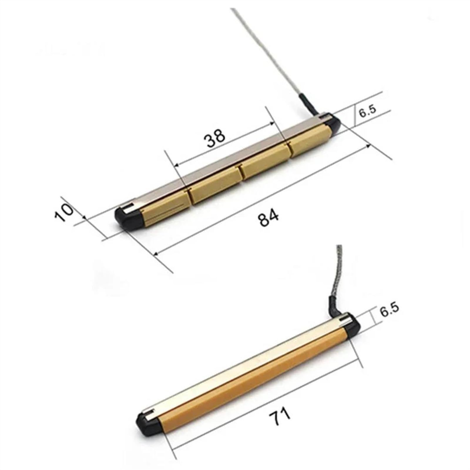 ウッドベース用 スラップ専用 ピエゾピックアップ TADPOLE CLICKEY