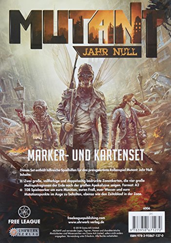 Preisvergleich Produktbild Mutant: Jahr Null Landkarten- & Markerpack