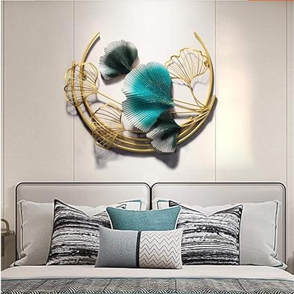 Haidar handicrafts Metal Wall Art for Home Decor-Home Decoration Items for Living Room&Bedroom-Stylish Wall Decor for Bedroom/Living Room/Dining/Office/Farm/CAFES/House/Hall Items 42cm Haidar handicrafts Metal Wall Art for Home Decor-Home Decoration Items for Living Room&Bedroom-Stylish Wall Decor for Bedroom/Living Room/Dining/Office/Farm/CAFES/House/Hall Items 42cm