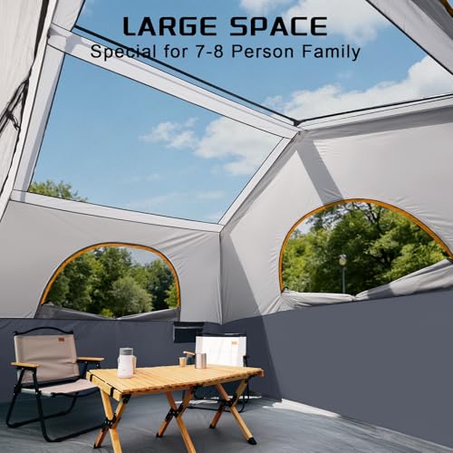 HG 8 Person Cabin Tent