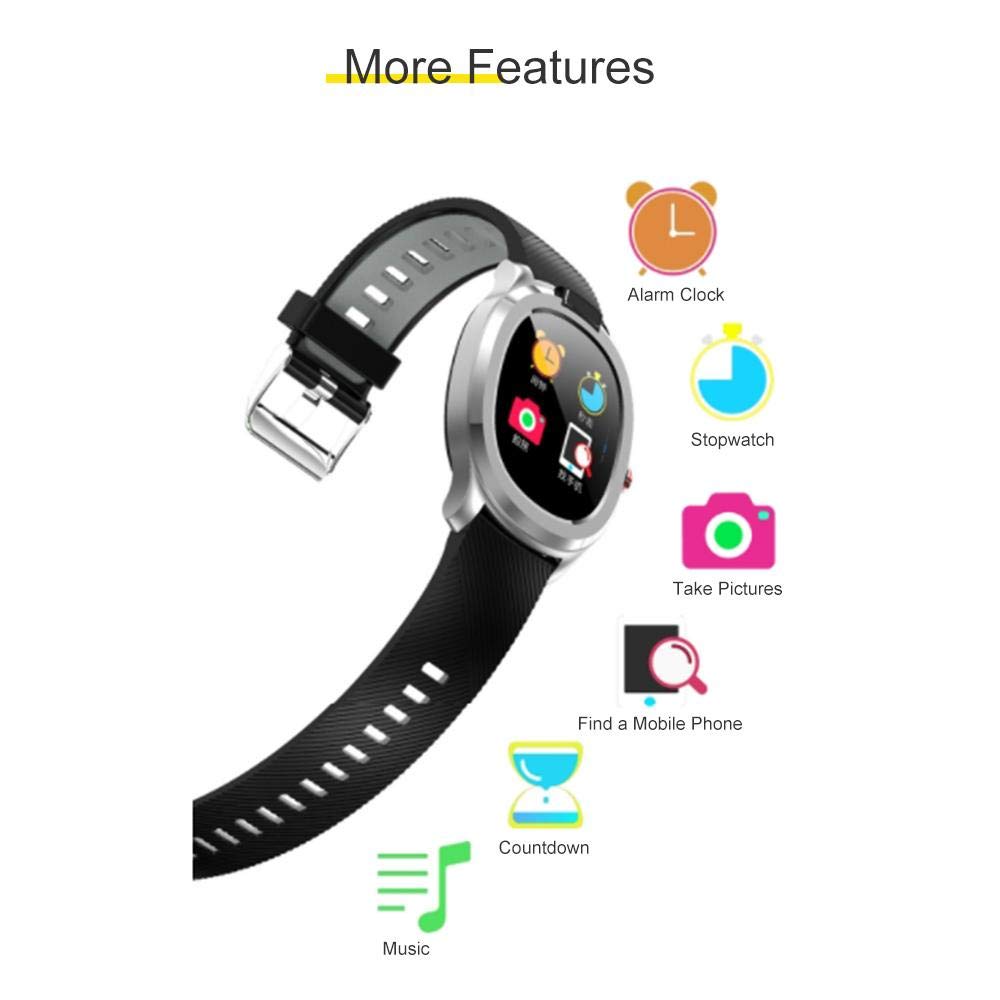 Monitor aktywności z pulsometrem i monitorem snu, monitor aktywności z kolorowym wyświetlaczem Smart Watch, monitor ciśnienia krwi dla