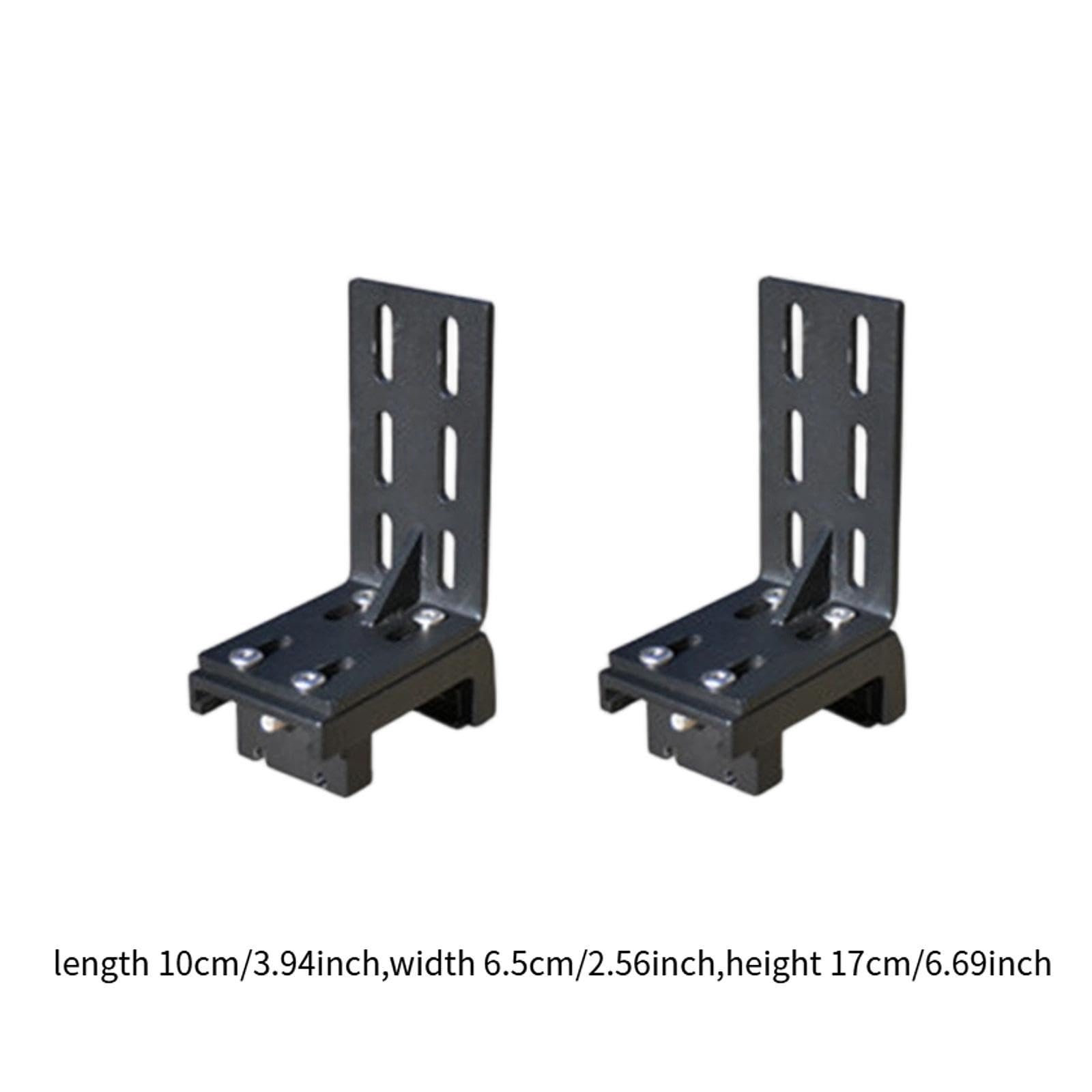 Markisenhalterungsset, Aluminiumlegierung, Edelstahl, Dachgepäckträgerzubehör, Zeltstütze, Reparaturset, Komplettes Montageset für Campingausflüge, Au, Style B