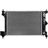 ANPART CU13247 Radiator fit for Chevrolet Chevy Sonic 2012 2013 2014 2015 2016 2017 2018, L4 1.8L, Automatic Trans Replace# GM3010546 Engine Coolant Radiator Aluminum Car Radiator Complete Radiator