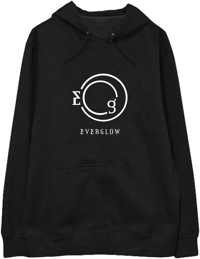 Everglow Hoodie DUN DUN Sport Pullover Fans Hip Hop Fashion Summer Loose Sweatshirt Tops E:U SIHYEON MIA YIREN Aisha ONDA