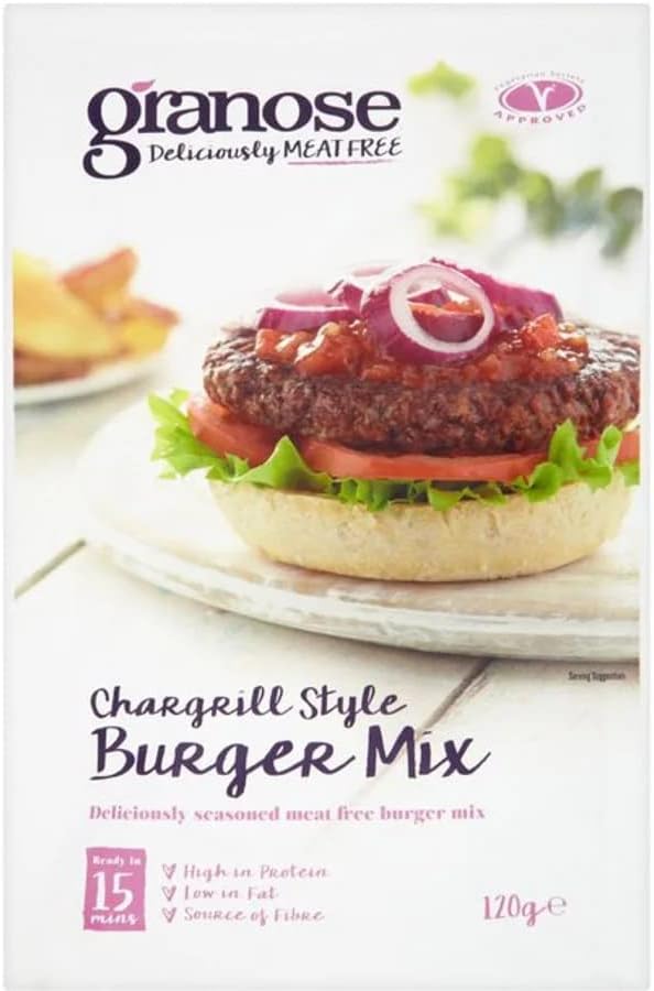 Granose | Chargrilled Style Burger Mix | 2 x 120g