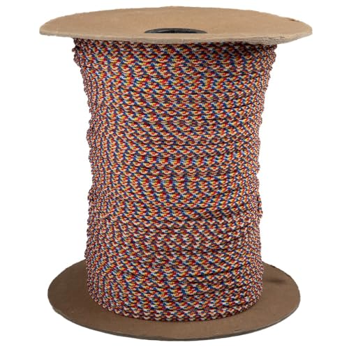 Image of Paracord Planet 275lb Paracord - 3 /32 Inch (2.38 mm) Nylon Crafting Cord with 5 Strand Inner Core - Super (250 ft)