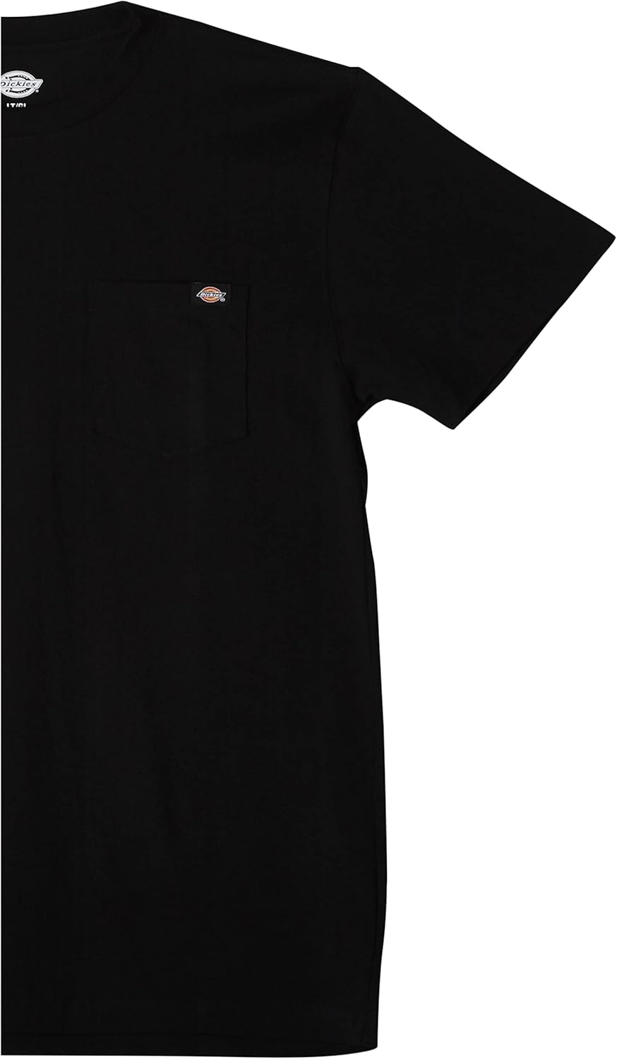Dickies Men's Heavyweight Crew Neck Short Sleeve Tee Large Black