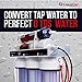 LiquaGen- 5 Stage Reverse Osmosis & Deionization (RODI) | Aquarium Reef Water Filter System - 75 GPD | Water Purifier for Fish Tank with Filter's Included
