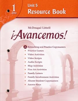 Paperback Avancemos! Unit Resource Book 5, Level 1 (Spanish Edition) [Spanish] Book