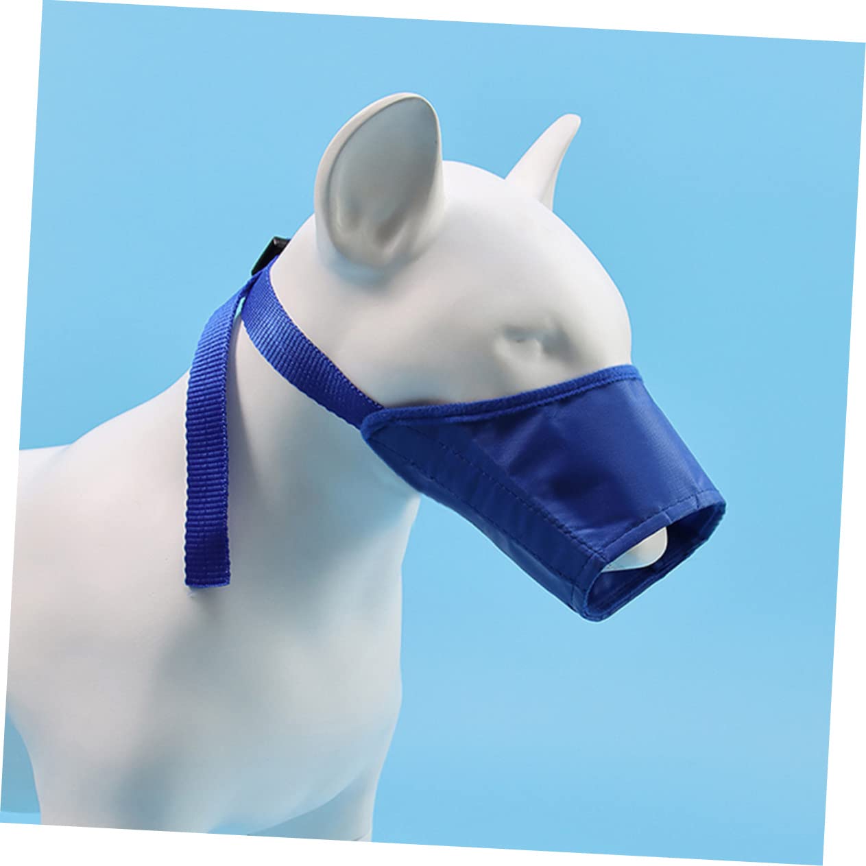 Abaodam 3Pcs Adjustable Comfortable Dog Muzzle Breathable Mesh Mouth Cover for Pet Safety for Biting Barking and Accessory