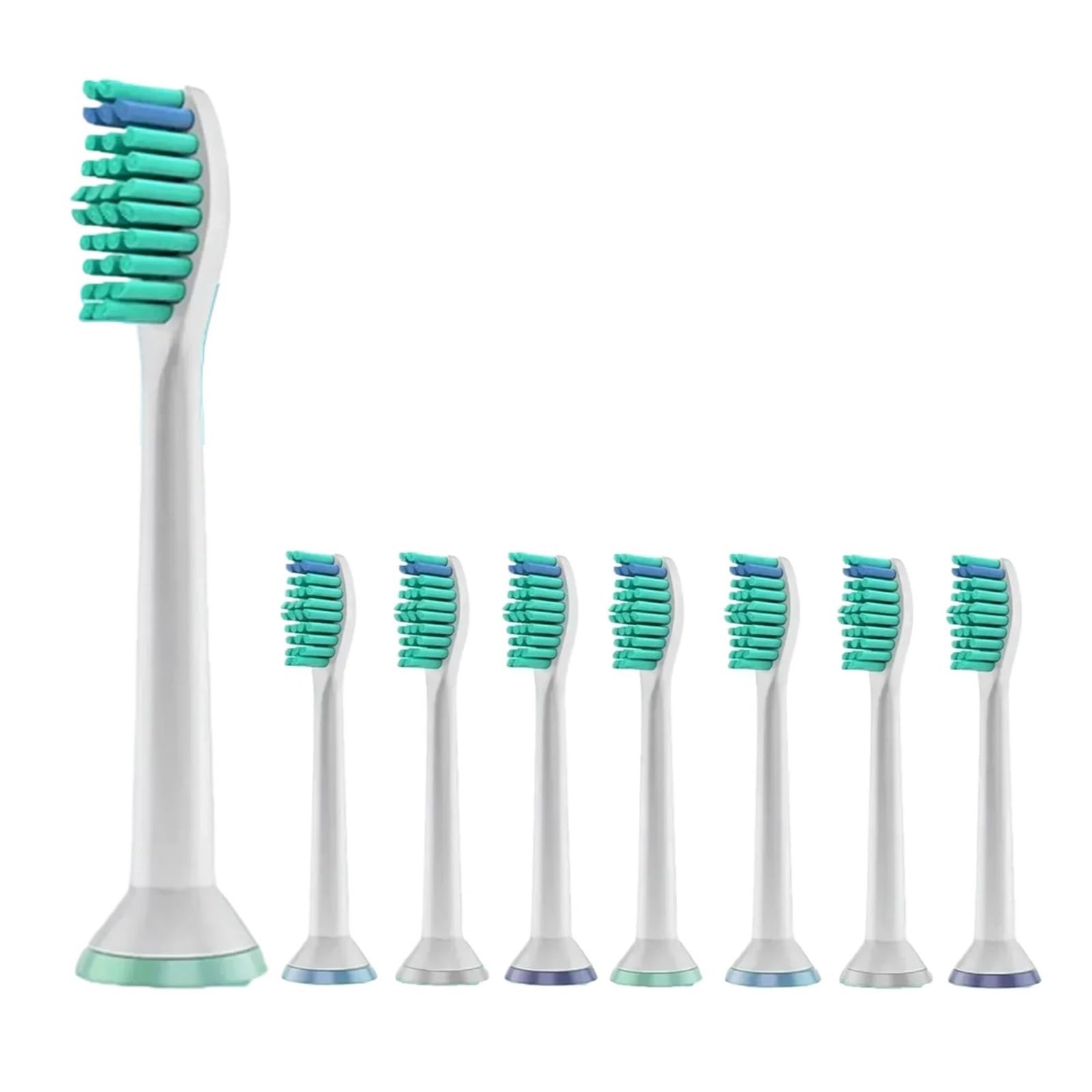 12/16 testine di ricambio for spazzolini da denti, compatibili con(16pcs)