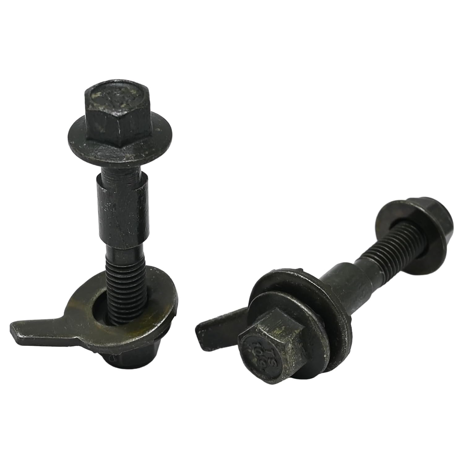 4 Pcs 12mm Cam Bolt Kit Four Wheel Alignment Adjustable Camber Kit Replacement for Vehicles Tire Galvanizing Steel