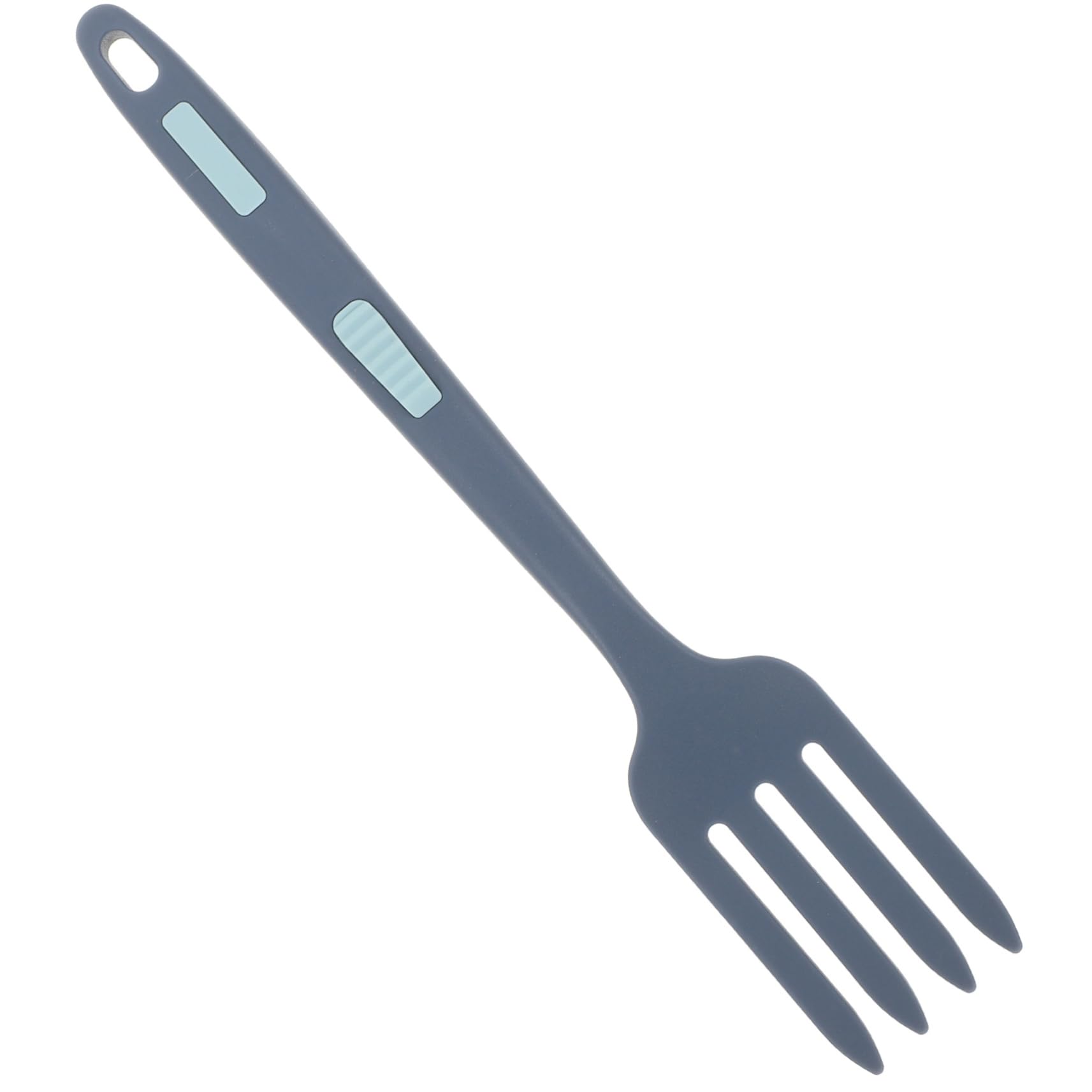 Alipis Silicone Tongs Kitchen Cooking Fork Large Ergonomic Fork for Pasta Salad Noodles