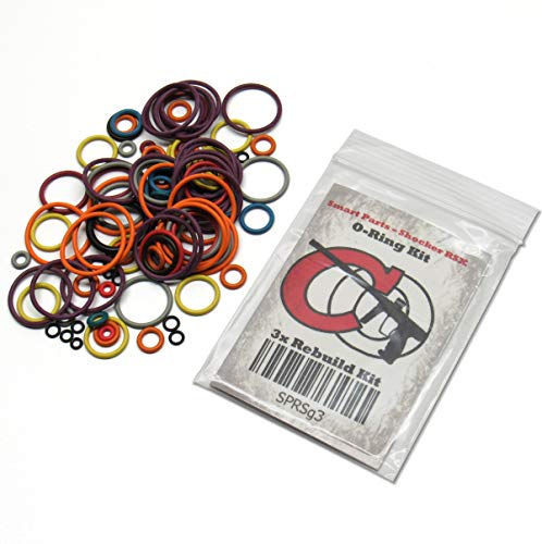Captain O-Ring 3X Color Coded Oring Rebuild Kit for Smart Parts Shocker AMP