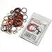 Captain O-Ring 3X Color Coded Oring Rebuild Kit for Smart Parts Shocker RSX