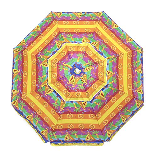 GUARDA - SOL CAPRI - 2,40 m - ARTICULADO - VARETAS DE ALUMÍNIO - ESTAMPAS SORTIDAS - BEL