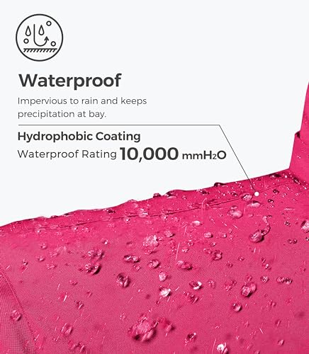 Image of Wantdo Women's Mountain Waterproof Ski Jacket Windproof Rain Jacket Winter Warm Hooded Coat