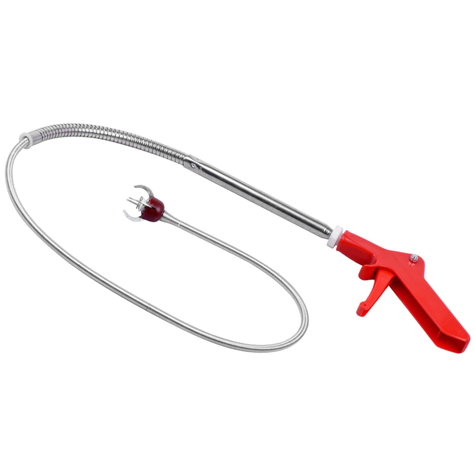Serpiente Inoxidable de Pulgadas Acero Inodoro Garras de 51 para Limpiar Eliminar Obstrucciones y Tuberías y Desagües de Fregadero en Baños y Cocinas