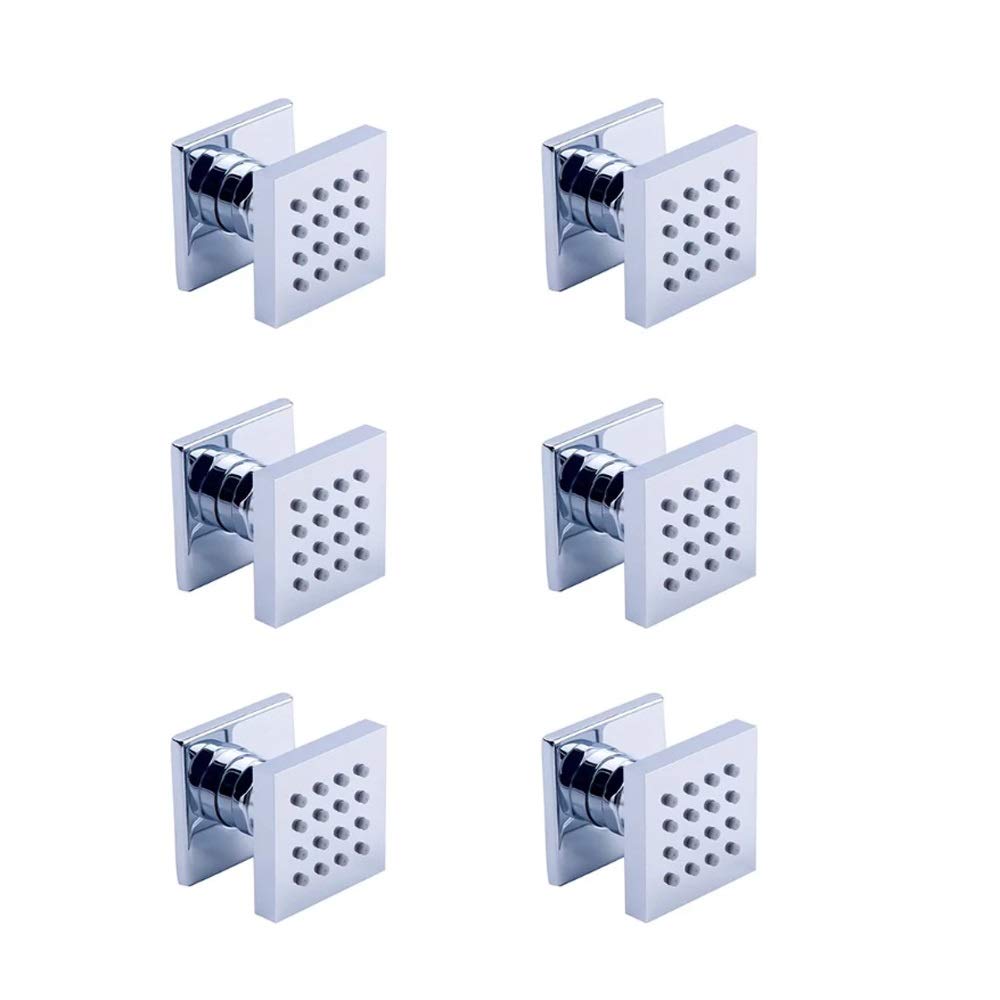 Kit Doccia Portatile GaRcan per Bagno, Facile da installare, Grande soffitto, 2 docce idroelettriche a LED, Set Completo, Sistema Doccia per Bagno