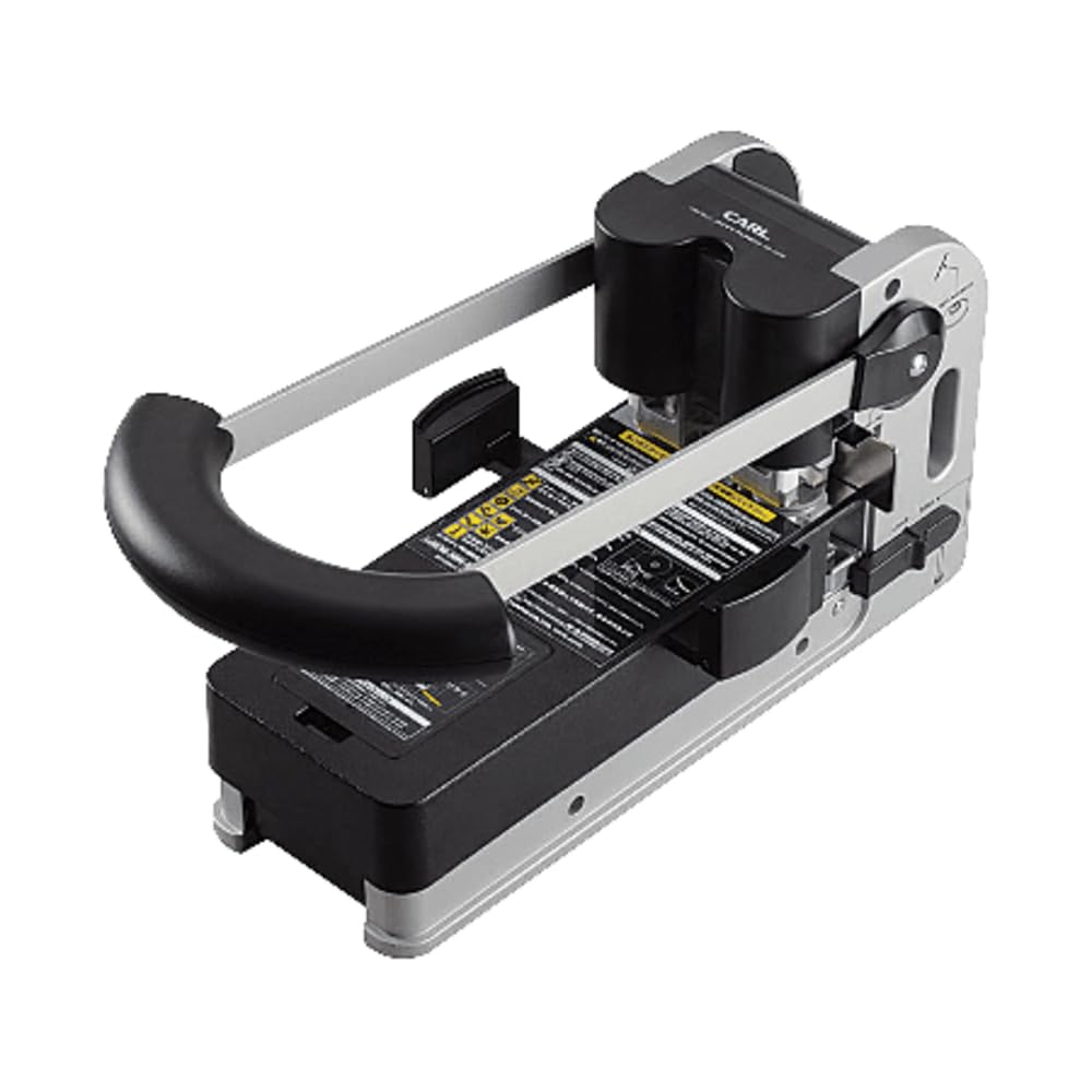 CARL Extra Schwere Zweilochmontage Punch, 300 Blatt, Gray (62300)