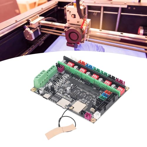 Placa base de impresora 3D soluciona fallos de extrusión con MCU 240MHz y 5 controladores 6