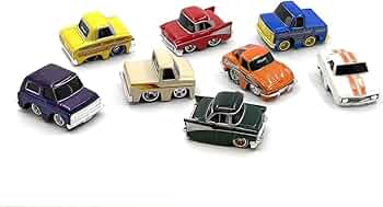 ミニカー CARTUNED 1:64 SERIES 2 CarTuned Series 2 - 8 Pack Diecast Vehicles – The MGA Shop
