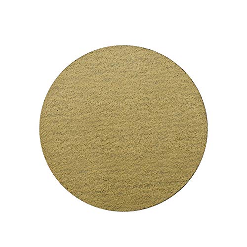Hook Loop Pads Sanding Disc 5-Inch No-Hole 100Pcs Aluminum Oxide Round Flocking Sandpaper For Sanding Grinder Polishing Accessories (60 80 120 180 240 320) Grit (80Grit) #TOP4