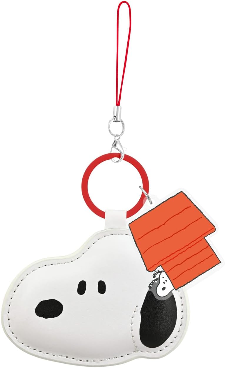 Gourmandies Peanuts Snoopy Mobile PU Leather Strap Dog House SNGG-212A