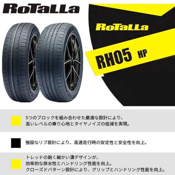 Amazon.co.jp: RoTaLLa(ロターラ) サマータイヤ SETULA E-RACE RH05 