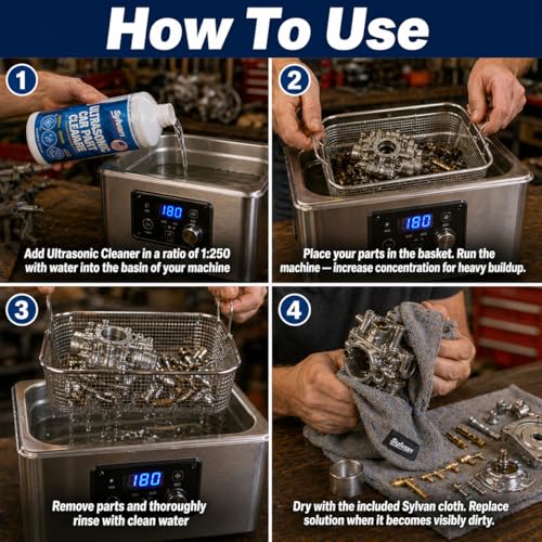 Sylvan Hills Ultrasonic Carb Cleaner