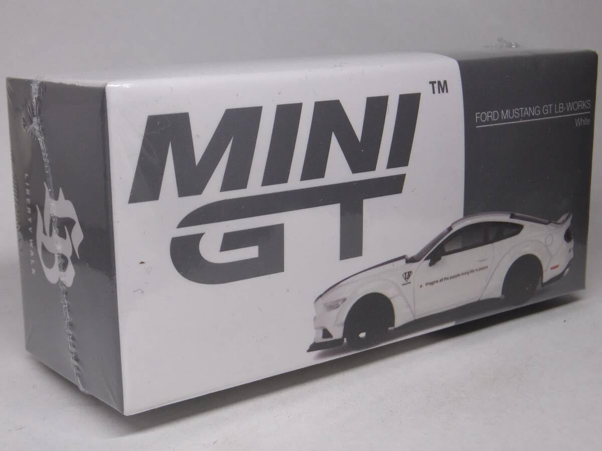 Amazon.co.jp: MINI GT LB WORKS Mustang GT White MGT00646-R MUSTANG