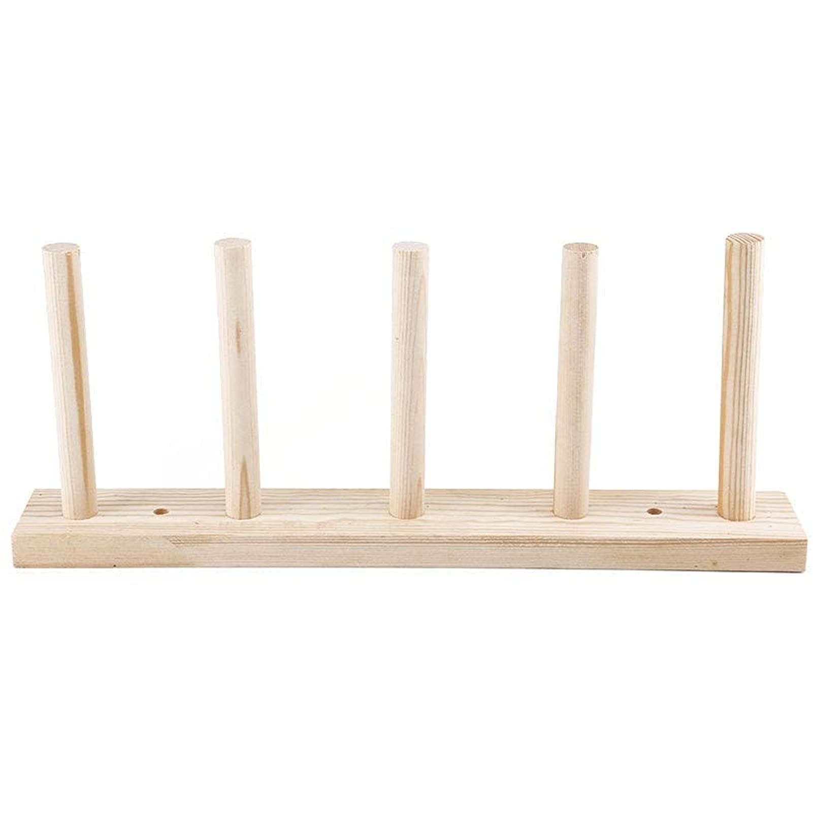 Trintion 2 Pair Wall Mounted Boot Rack Wooden Shoe Holder 78CM