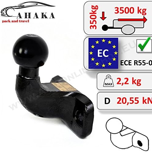 Flange Ball for Flange Towing Hitch 3.5 Tonnes Mounting Plate Ball Head Towing Hitch Trailer