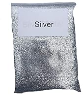 Super Sparkle Silver Colour Fine Grade Suitable for Arts & Crafts 100g Bag