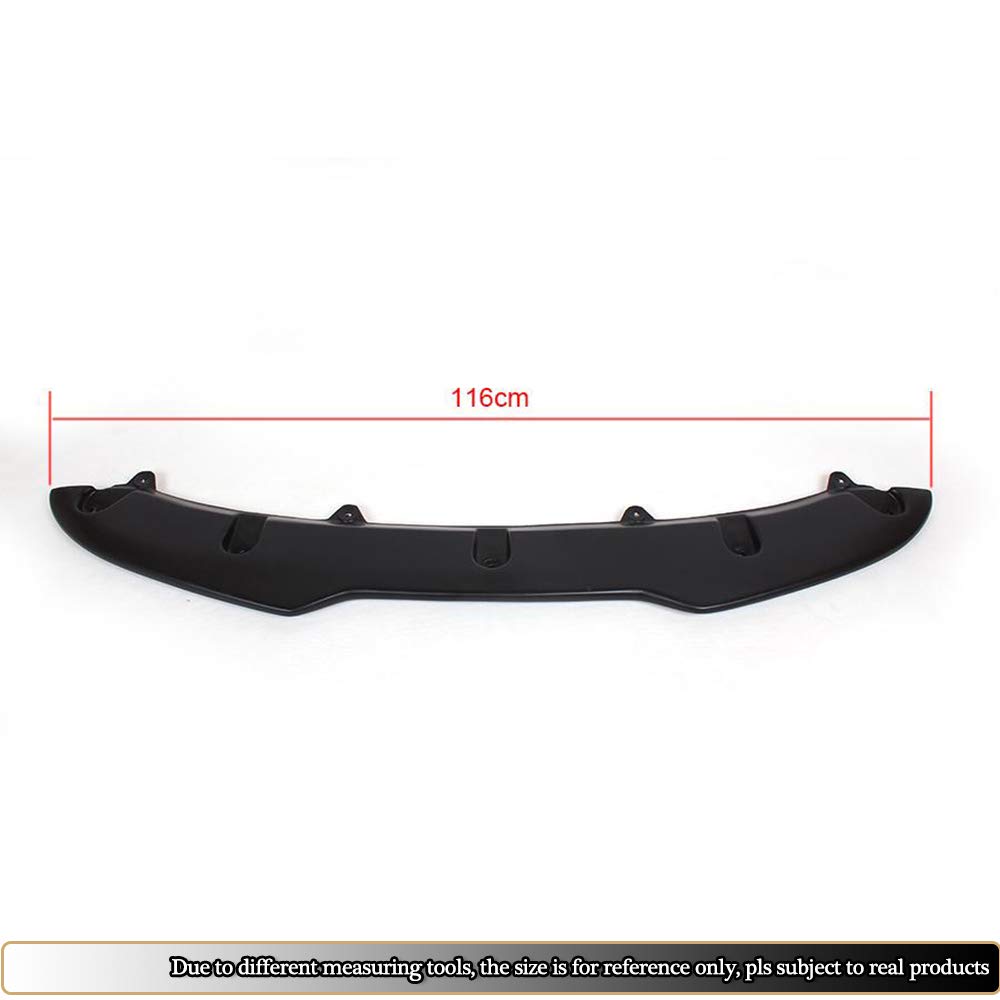 MCARCAR KIT Front Bumper Lip fits Volkswagen VW Golf MK6 GTI 20102013 Addon Tuning Carbon
