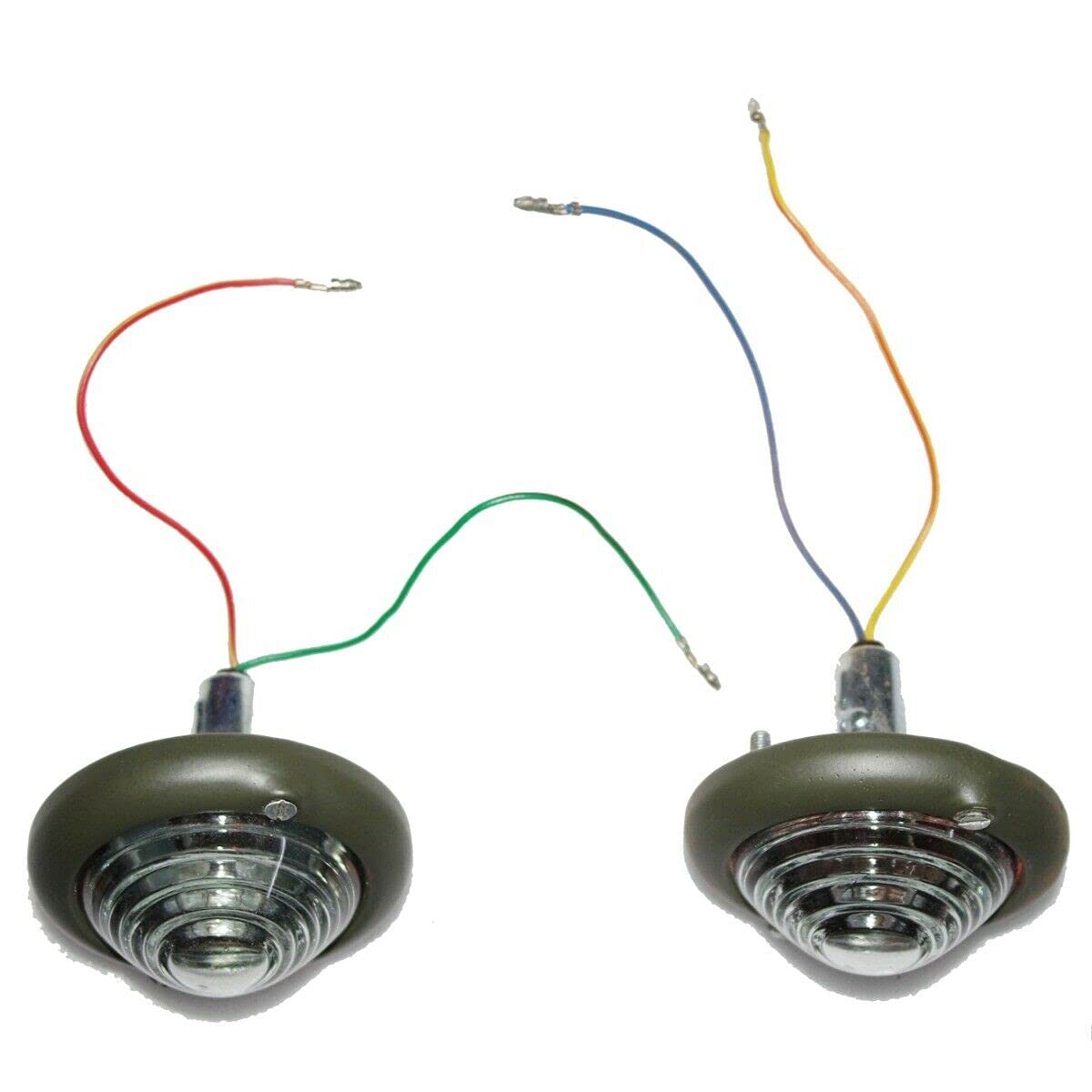 Willys CJ3B CJ3 CJ5 Ford Jeeps Parking Turn Signal Indicator Clear Glass Lights At Best Price In New Delhi - Foto 11