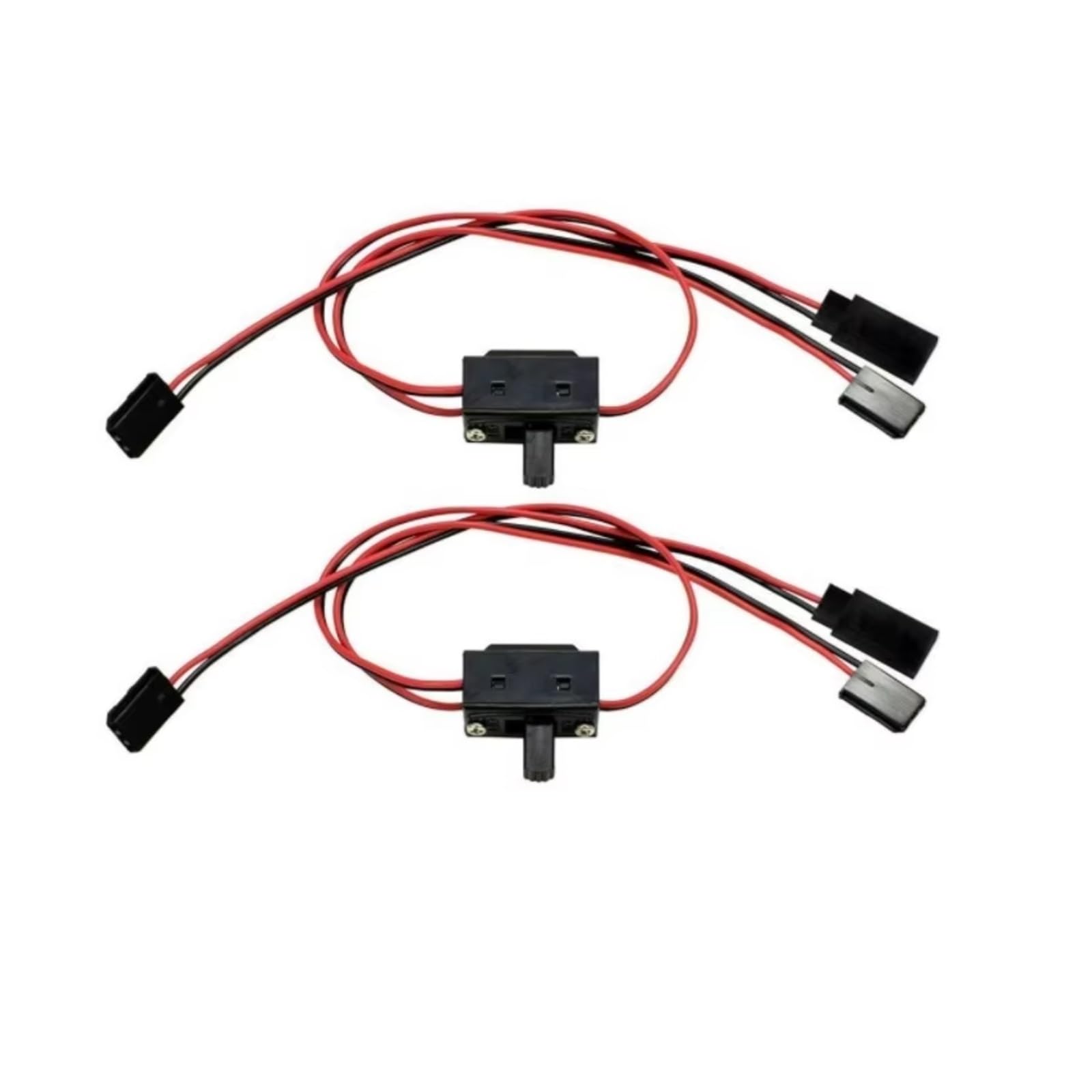 Accesorio De Coche RC para Futaba Jr Conector JST Cable Y del Receptor De Control Remoto con Interruptor De Encendido/Apagado para Piezas Y Mejoras De Vehículos De Orugas RC