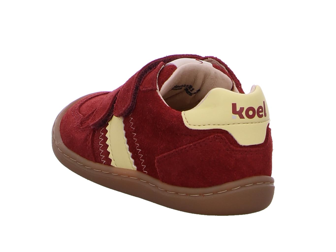 KOEL Barefoot Kinder Sneakers Bali Suede 3.0 Bordo