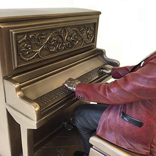Inicorn Studios Jazz Band - Pianist (red Suit), L 8 1/4", W 7 1/8", H 9" - Thumbnail 3