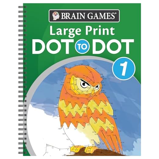 Brain Games - Large Print Dot-To-Dot 1