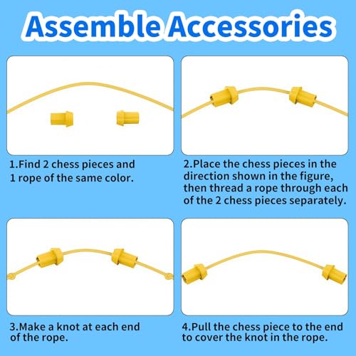 Juego de puzzle para desenredar cuerdas Brainy Knots miniatura 3