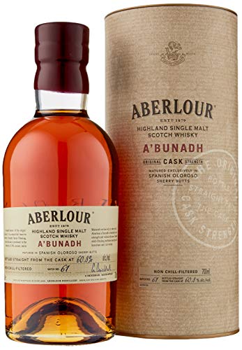 Aberlour A'Bunadh Cask Highland Single Malt Scotch Whisky, 70 cl